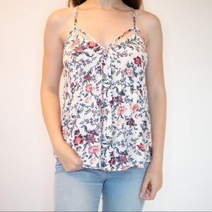 Floral American Eagle Tank Top